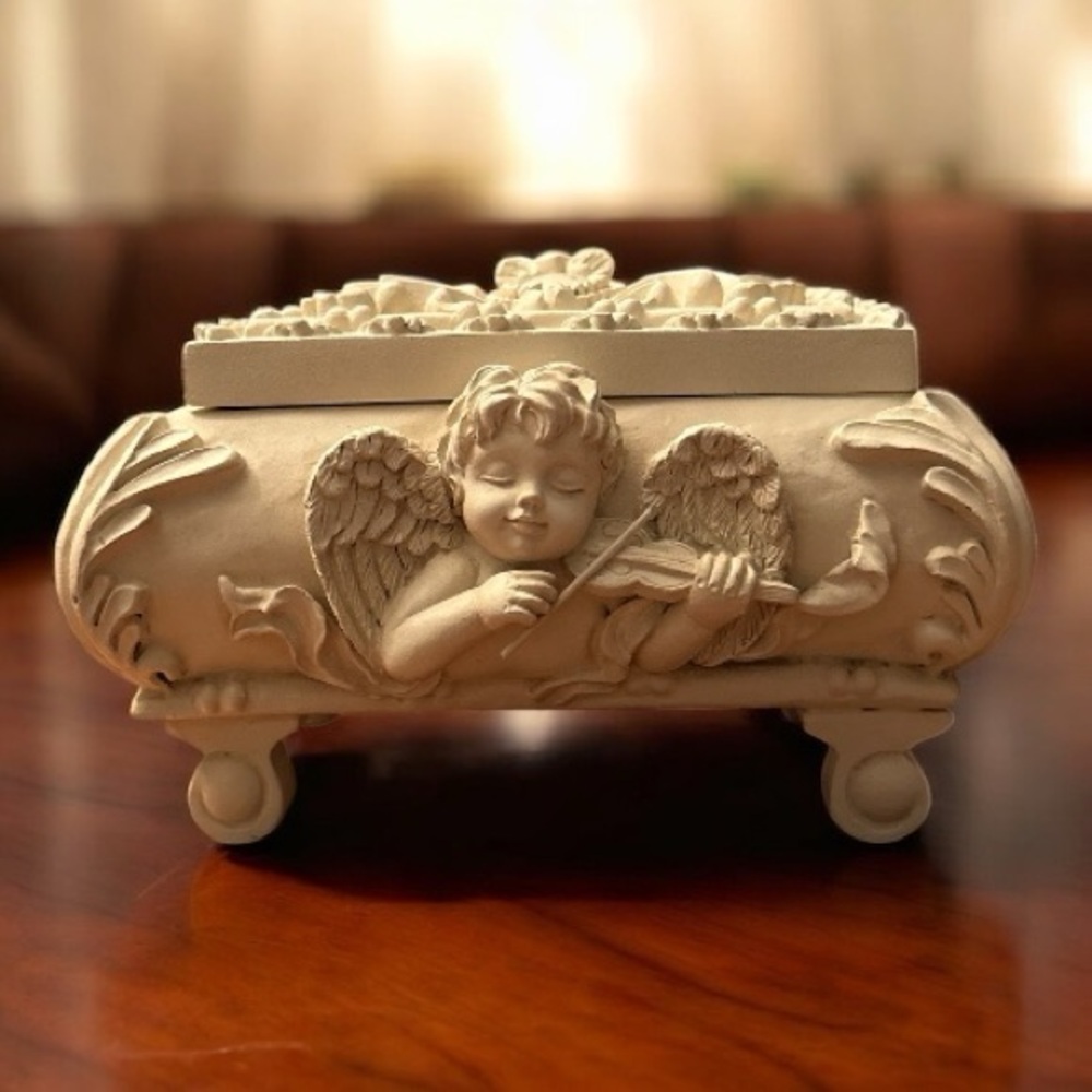 Ornate Angelic Decorative Box